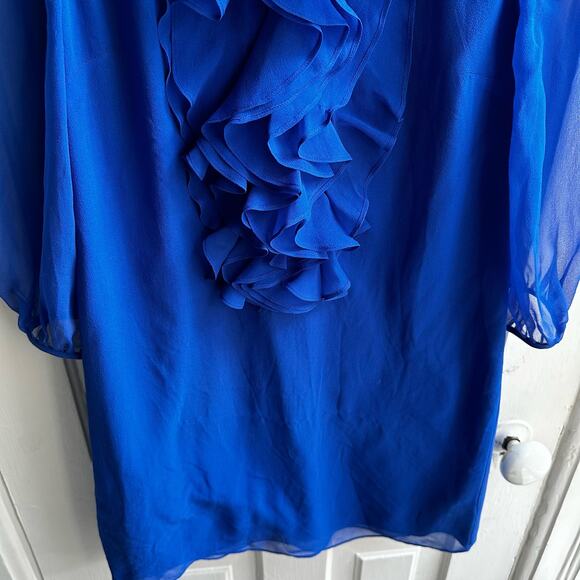 Tibi Melissa Mini Shift Dress Silk - Picture 5 of 9